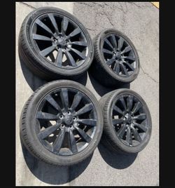 4 — 245/40r18 5x4.5 5x114.3 Stock Mitsubishi Lancer Civic Accord Camry Altima Wheels Rims Tires!!!!!!!!!