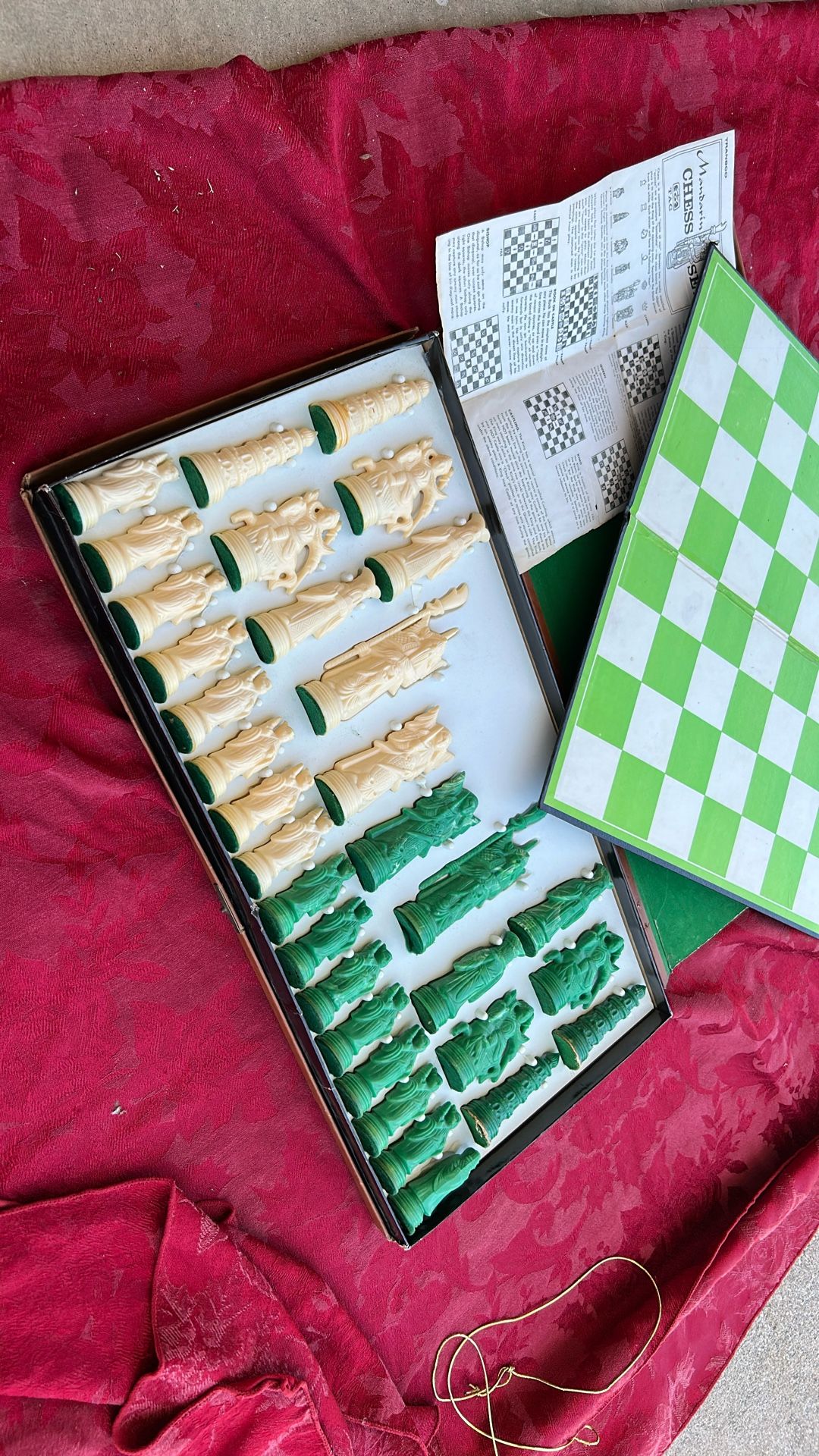 Mandarin Chess Set Nice Condition