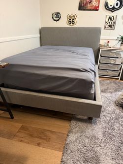 Full size upholstery bed