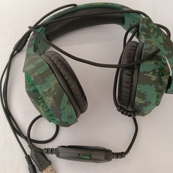 Gammer Headphones Camo BUTFULAKE GH -1L PRO