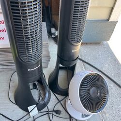 3 fans Honeywell Lasko | Cooling Fan