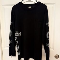 Chrome Hearts T-Bar Long Sleeve Size Medium
