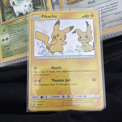 Pikachu SM162 Black Star Promo