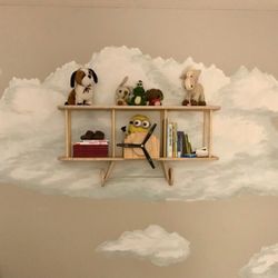 Kids Airplane Shelf