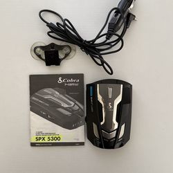 Cobra SPX 5300 Radar & Laser Detector | 14-Band 360° Protection | Complete Kit