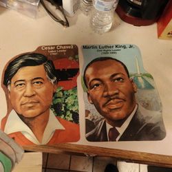 Vintage Classroom Cutouts People Of History 