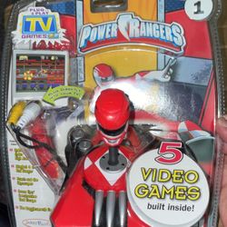 Power Rangers TV Video Games 5 Inside Brand New 