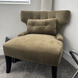 Green Velvet Chair