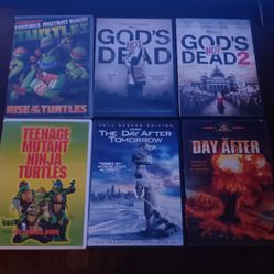 6 Dvds