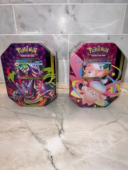 Pokemon Bundle Mega Moonlit Tin [Mega Gengar ex] [Mega Clefable ex]