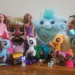 Toys, Dolls, Plush Toys, LOL Dolls, Ponies Etc