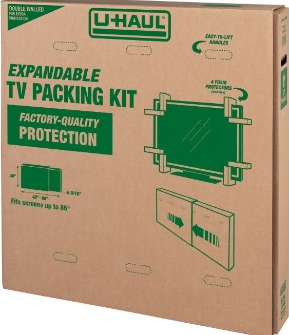 X Large TV Moving Box