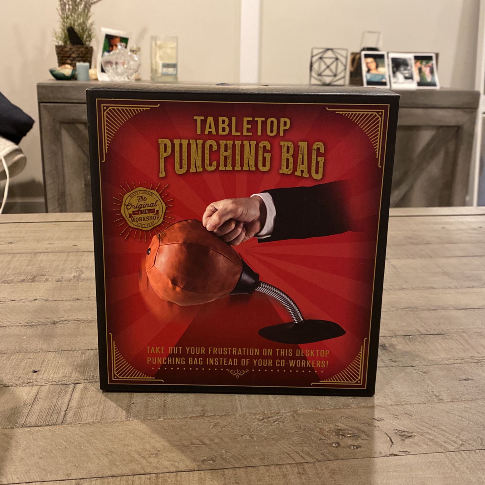 Tabletop Punching Bag