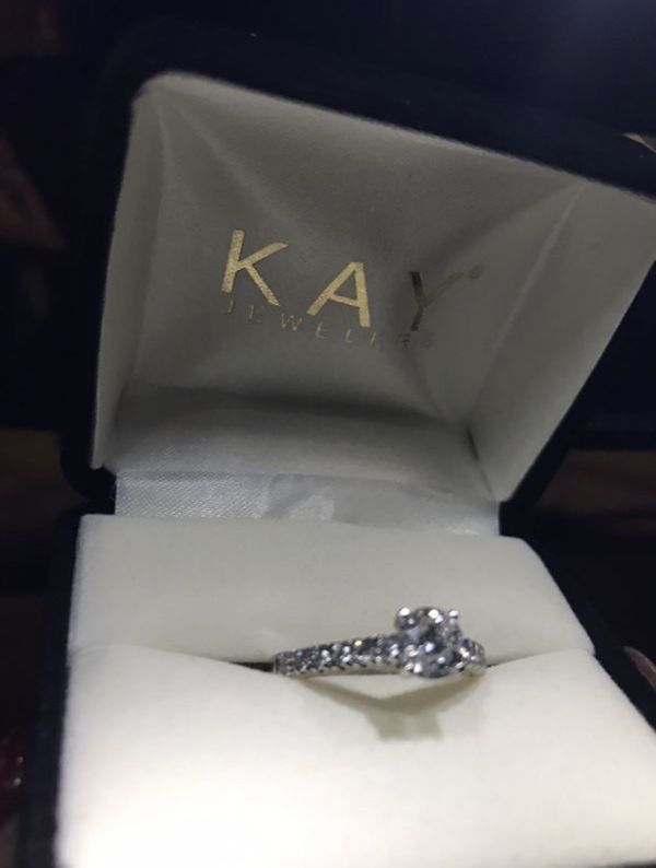 Kay Jewelers 1 ct diamond white gold Engagement wedding ...