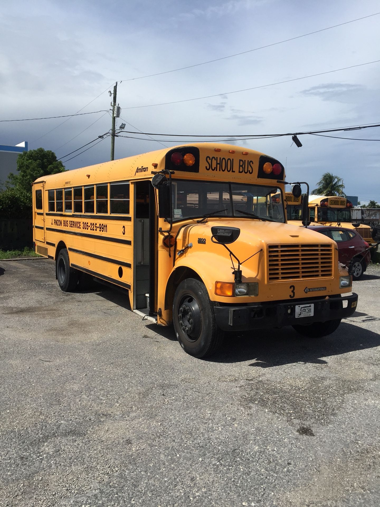 96 HI school bus 444 E diesel