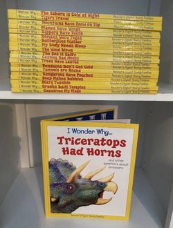 1990s “I WONDER WHY” Hardcover Books x 20