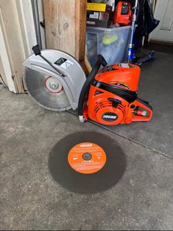 ECHO 14 in. 73.5 cc 2-Stroke Gas Concrete Masonry Pro Cut-Off Saw with Decompression Valve and Abras