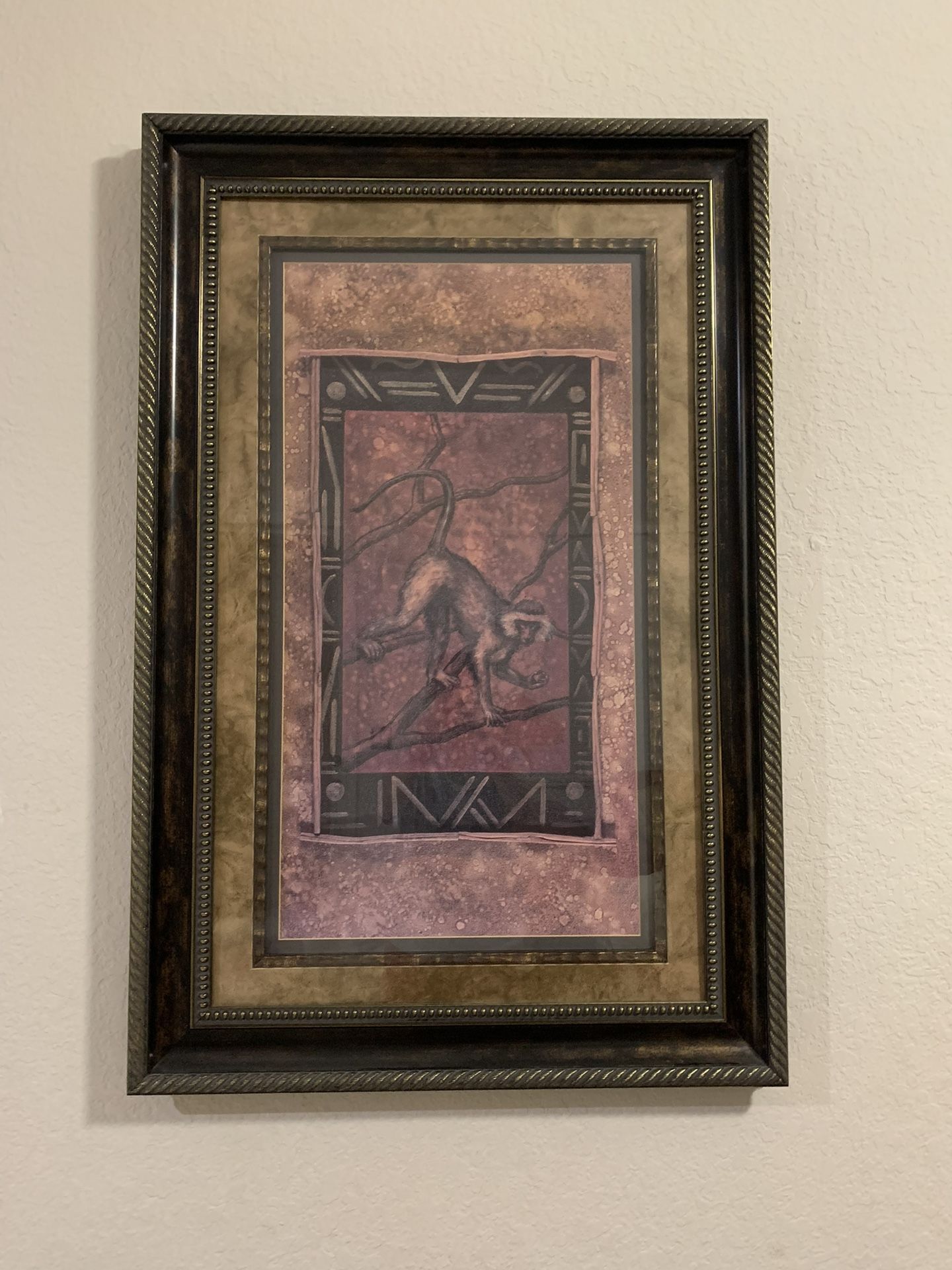 AMAZING BEAUTIFUL FRAMED WALL ART RETAIL IS $225