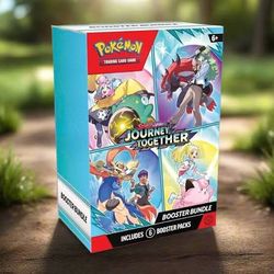 Pokemon Journey Together Booster Bundle— Sealed
