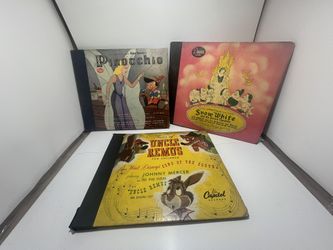Disney 78 Speed Records Lot Original Vintage Snow White
