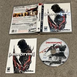 Prototype PS3 (PlayStation 3, 2009) CIB Complete w/ Manual