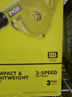 Ryobi 18v blower