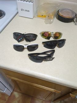 Oakley Sun Glasses Five (5) Pairs $50 Each Or 150 For All 5 