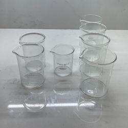 Beakers Glass mechanically strong Glass 