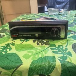 Dual Electronics XD18BT Single DIN Car Stereo Head Unit with Bluetooth, USB, AM/FM/MP3