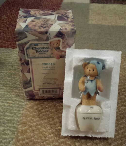 Cherished Teddies numbered Tooth Fairy box