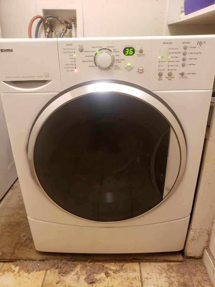 Kenmore elite quiet pak 4 washer