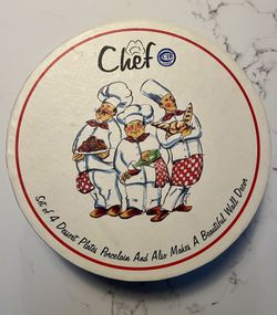 Boxed Set Of 4 Dessert Plates