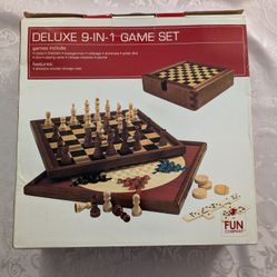 Deluxe 9-in-1 game set