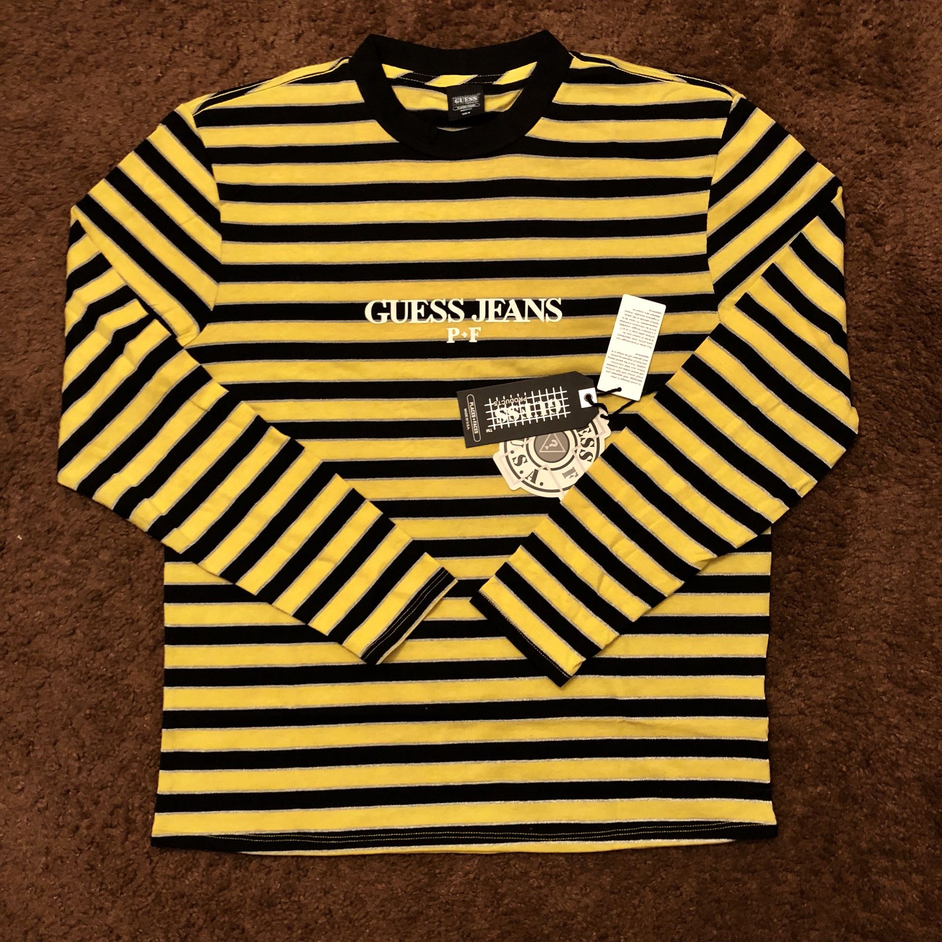 Guess x Places + Faces Striped T-shirt