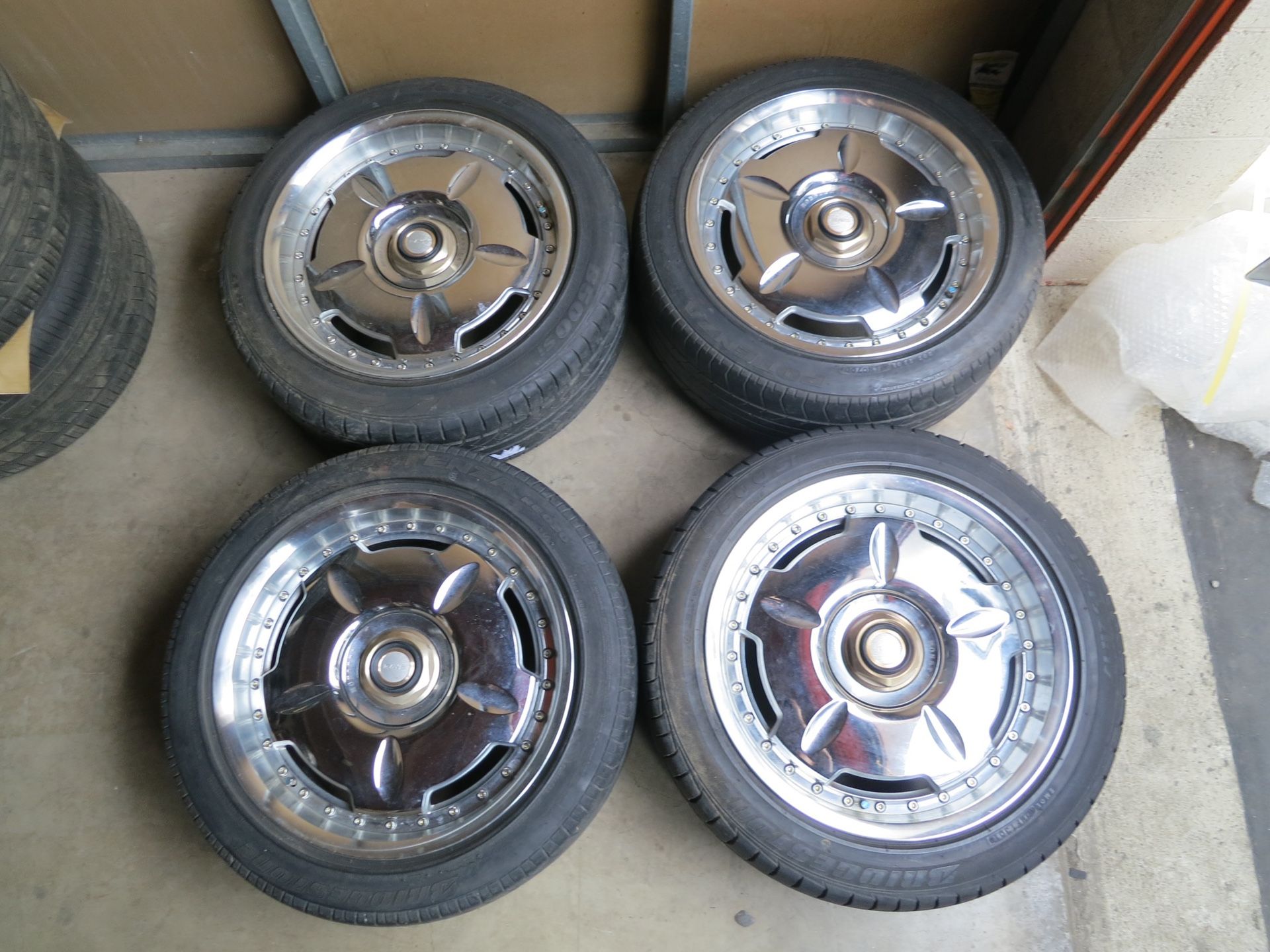 RAYS VOLK RACING MONSTER FORGED 17x8 +37 5x114 DC5 RSX FD2 FA5 CRZ ZF1 ...