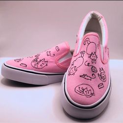 Hand painted shoes