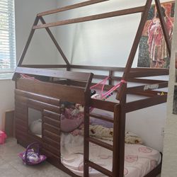 Double Twin Bunk Bed