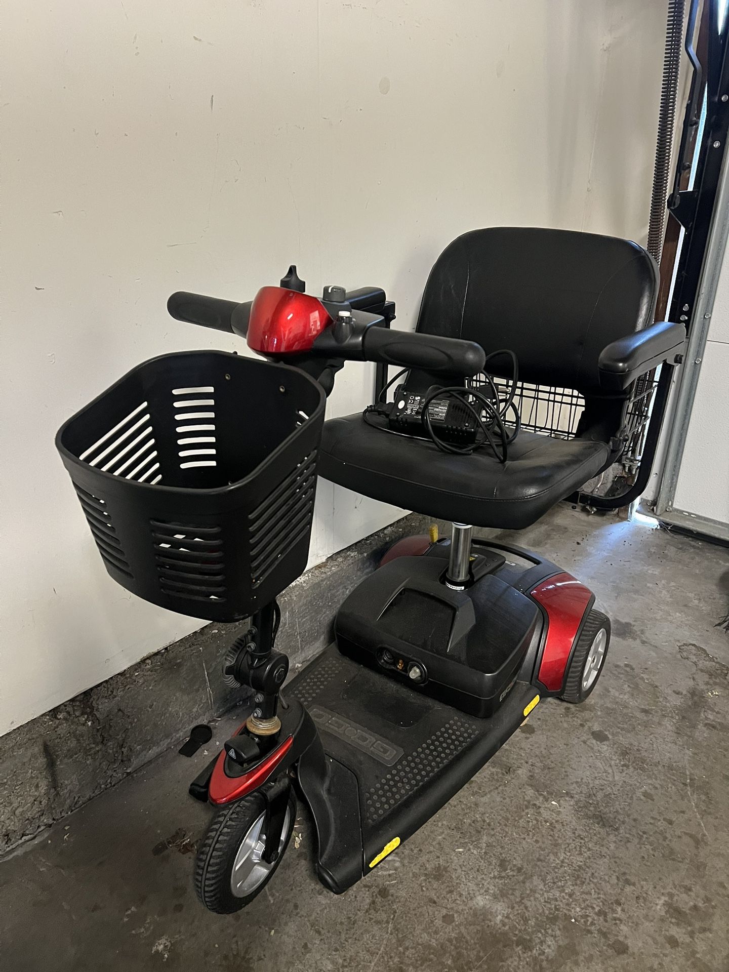 Electrical Red Car