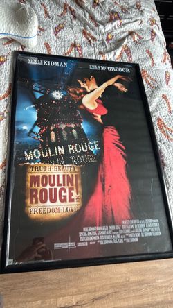 Moulin Rouge Framed Movie Poster $15