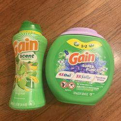 Gain Scent Booster & Flings Bundle