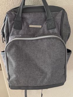 Bananafish Gray Backpack Diaper Bag
