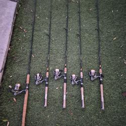 Fishing Spinning Combos Lot