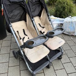 Collapsible Double Stroller