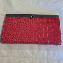 Brand New Merona Pink Clutch Wallet