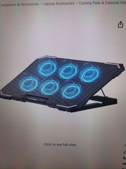 Computer cooler with 6 fans