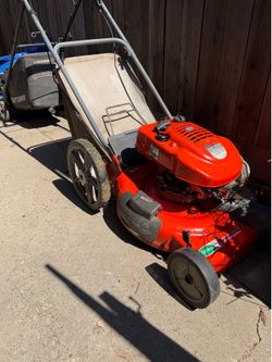 Craftsman and Scott’s lawnmowers