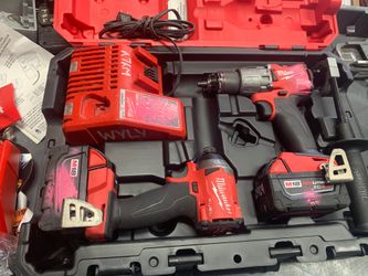 Milwaukee M18 Brushless Fuel Impact Driver/Hammer Drill/Driver Kit