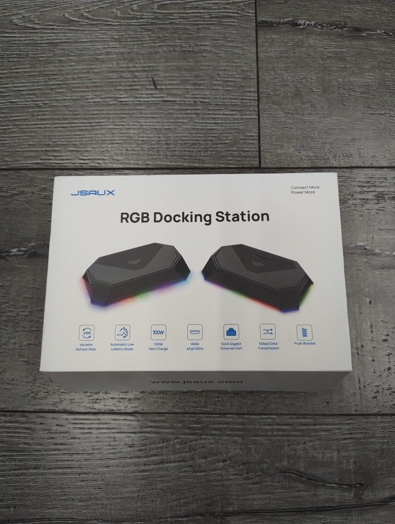 ROG Ally X Steam Deck Legion Go - RGB Dock Docking Station