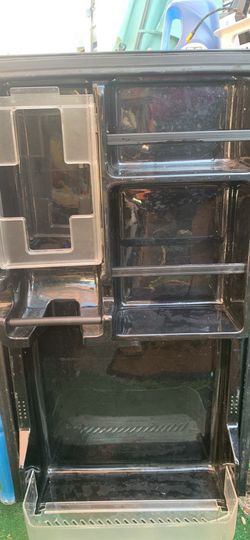 Sanyo Black Refrigerator Door with Shelves