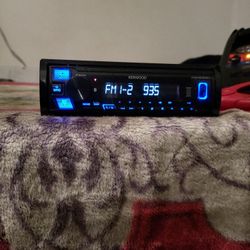 Kenwood Car Stereo With Bluetooth 